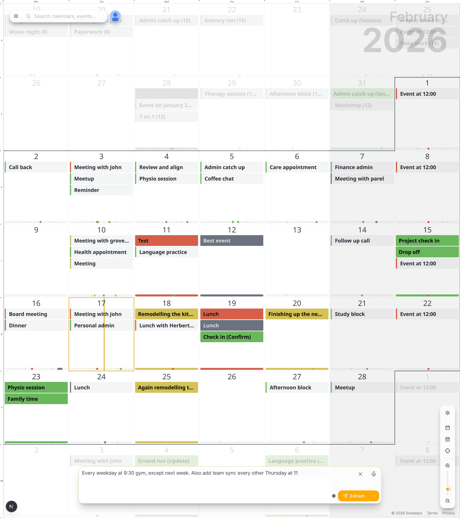 Add moments by writing or speaking (or automate them)